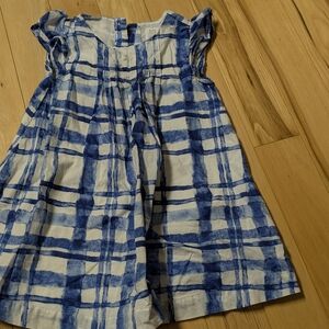 GAP Blue and White Toddler Dress